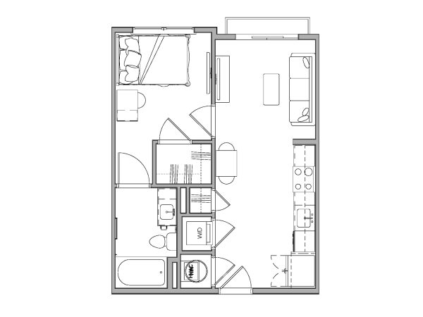 A1D A507 2D Floor Plan