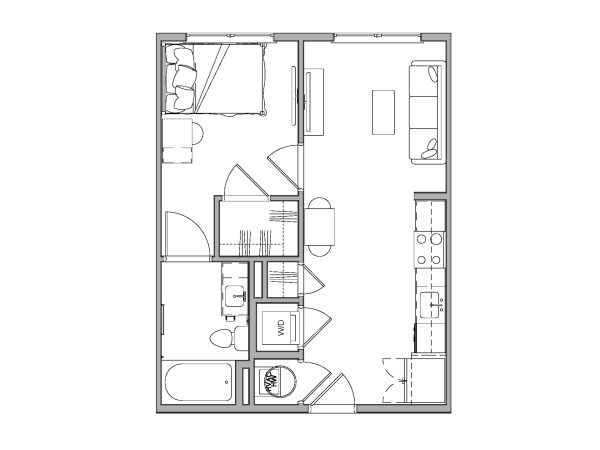 A1E A513 2D Floor Plan
