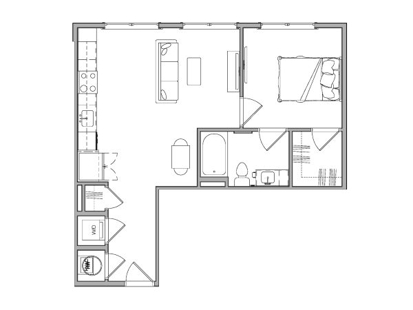 A3B A652 2D Floor Plan
