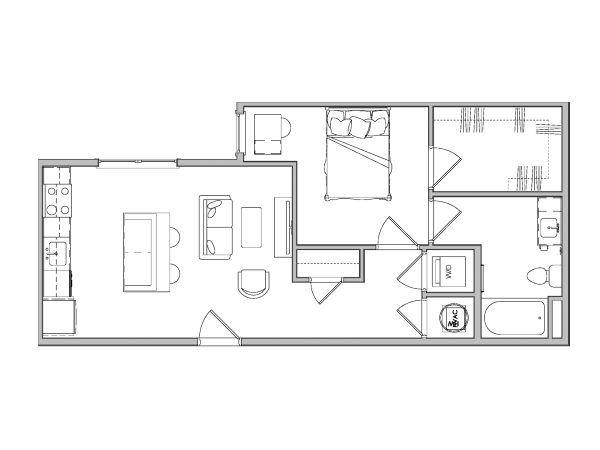 A4A A667 2D Floor Plan