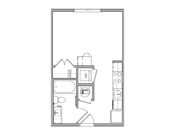 S1B 2D Floor Plan